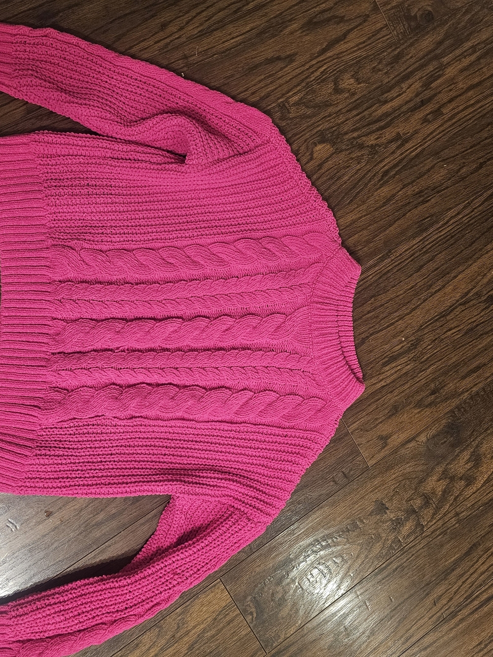 Pink Knit Sweater Like New